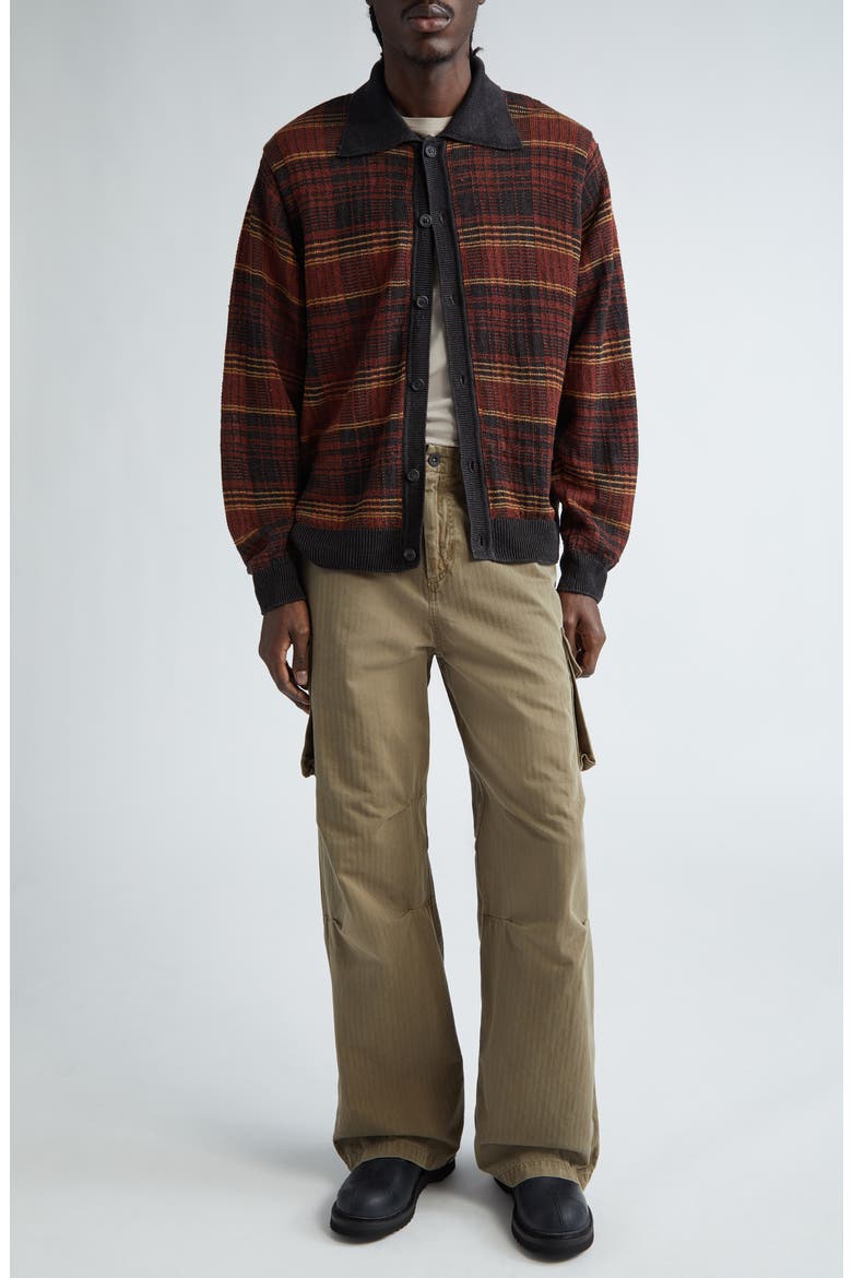 Mount Cotton Cargo Pants, Alternate, color, UNIFORM OLIVE HERRINGBONE