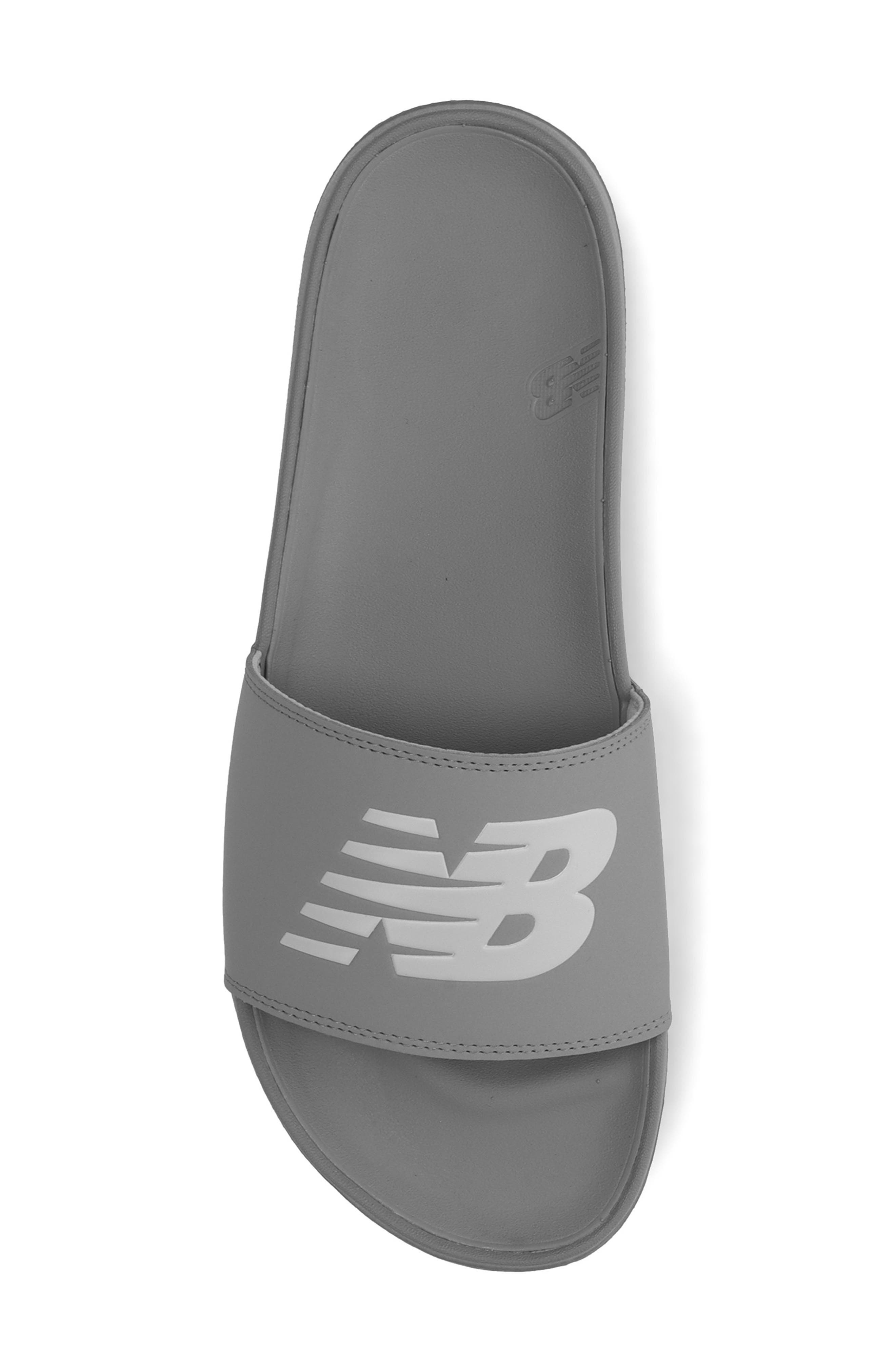 New Balance 200 Slide Sandal, Alternate, color, Slate Grey