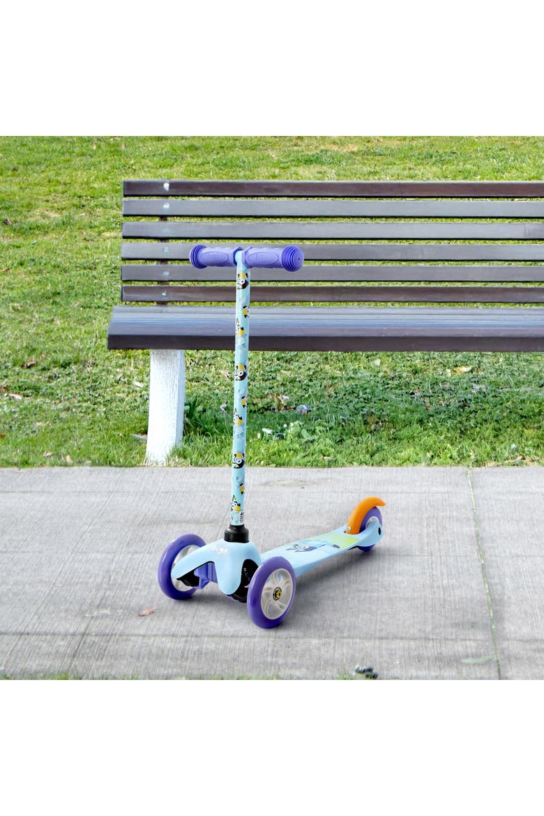 3 Wheel Tilt and Turn Scooter, Alternate, color, Blue