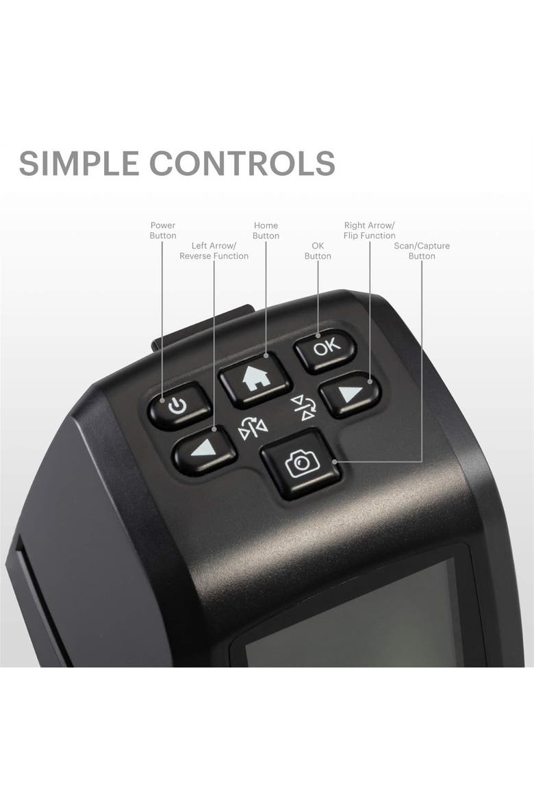 Mini Digital Film & Slide Scanner, Alternate, color, Black