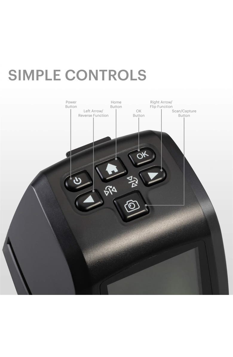 Kodak Mini Digital Film & Slide Scanner, Alternate, color, Black
