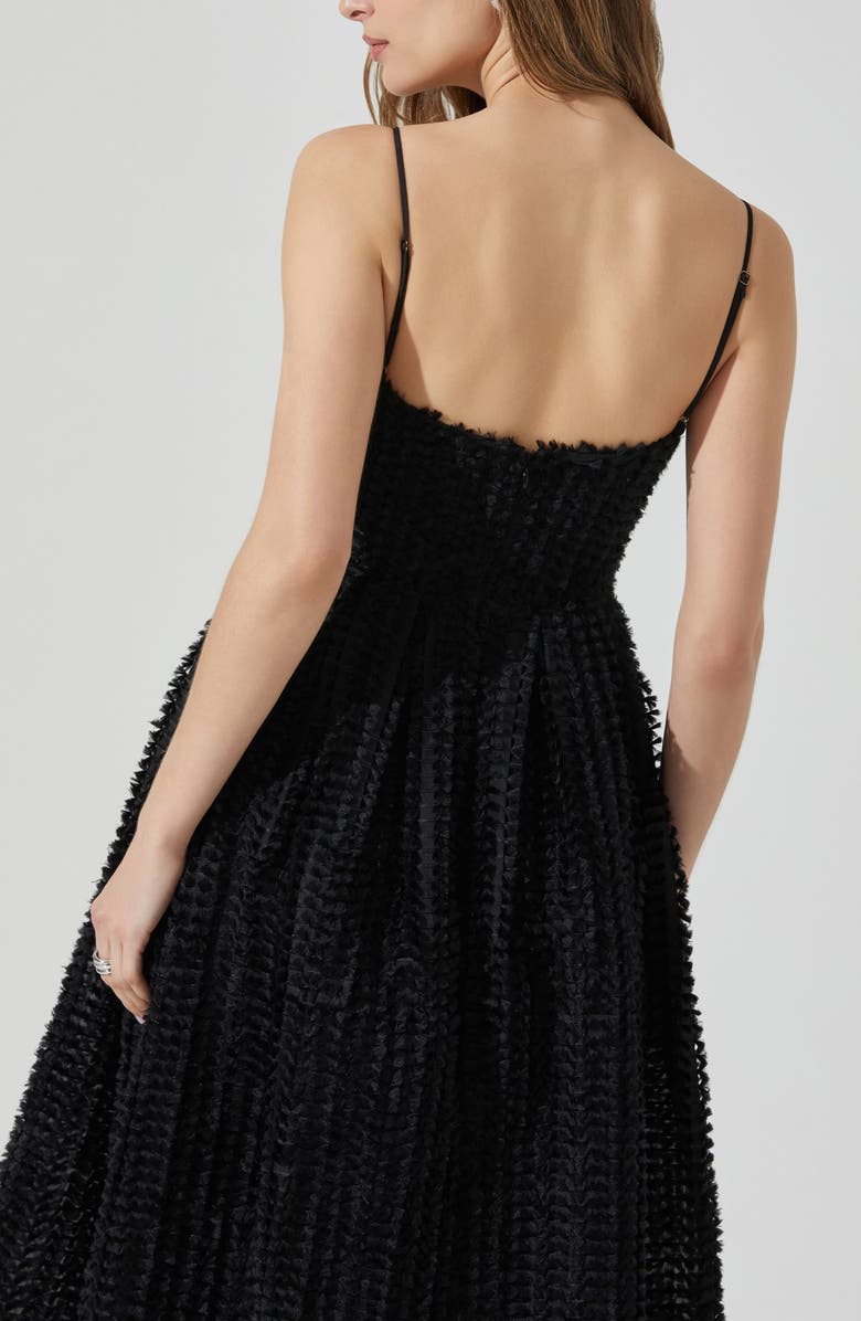 ASTR the Label Avani Fit & Flare Midi Dress, Alternate, color,