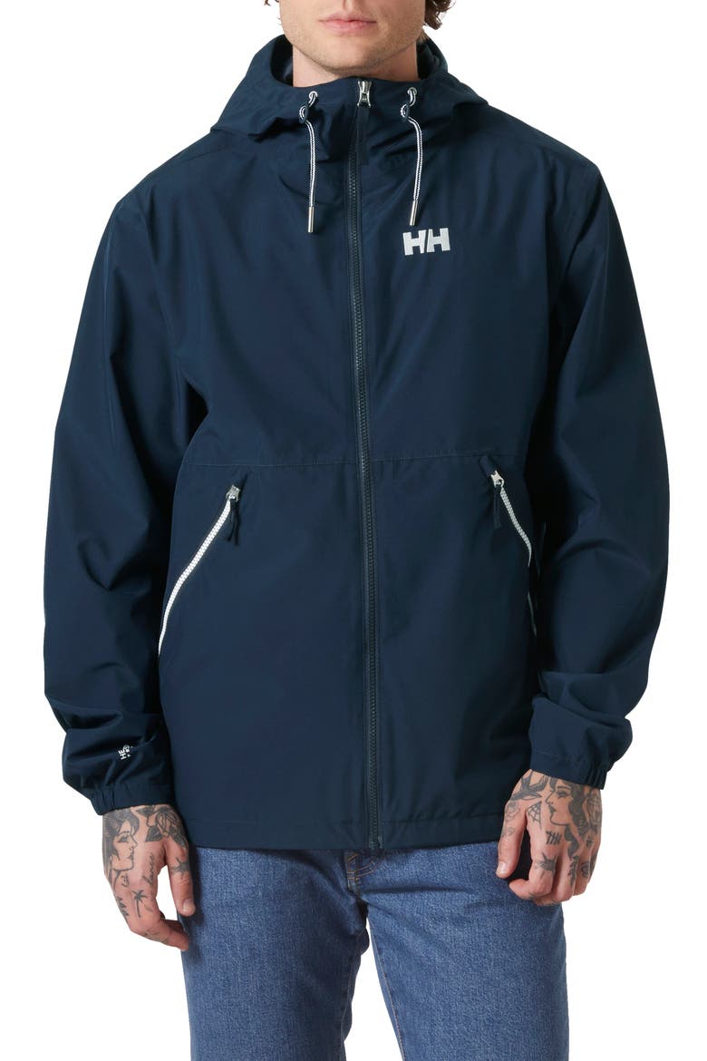 Sandoy Rain Jacket, Main, color, NAVY