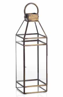 Medici Antique Brass Lantern