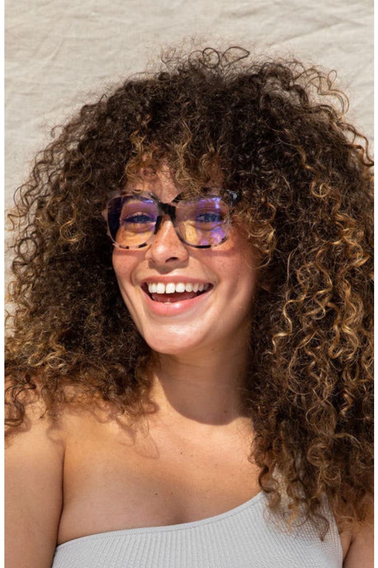 Keana 53mm Medium Nose Bridge Medium Width Optical Glasses, Alternate, color, CHERRY BLOSSOM TORTOISE