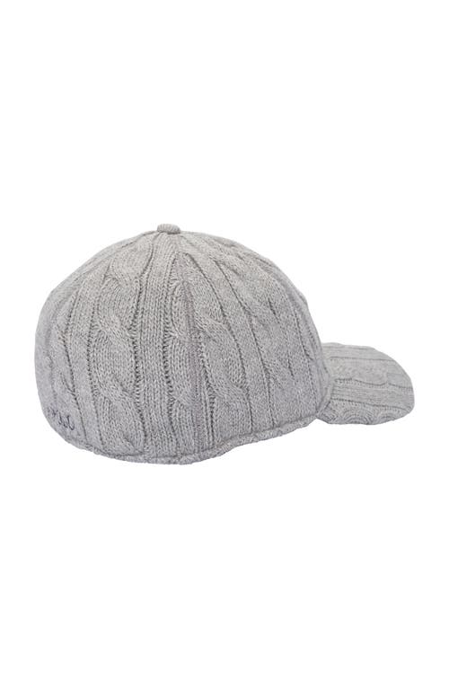 Polo Ralph Lauren Classic Cable Cap In Gray