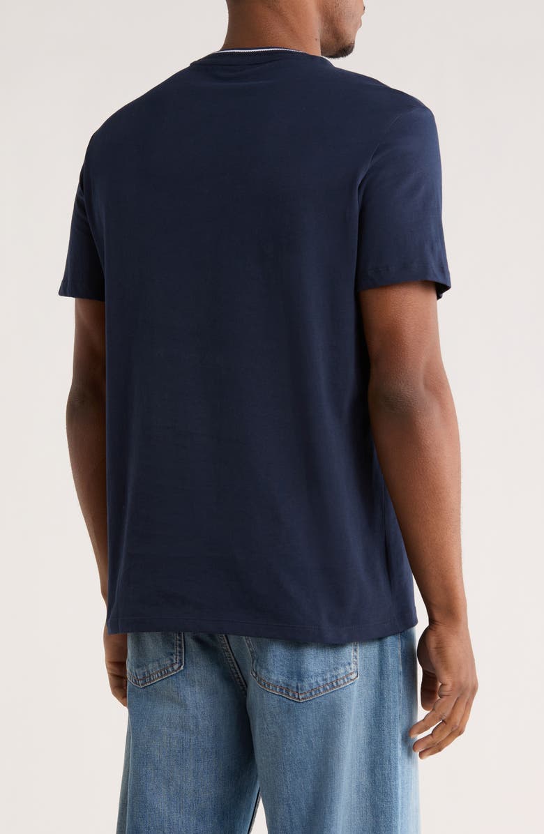 Calvin Klein Crewneck Jersey T-Shirt, Alternate, color, Dark Sapphire