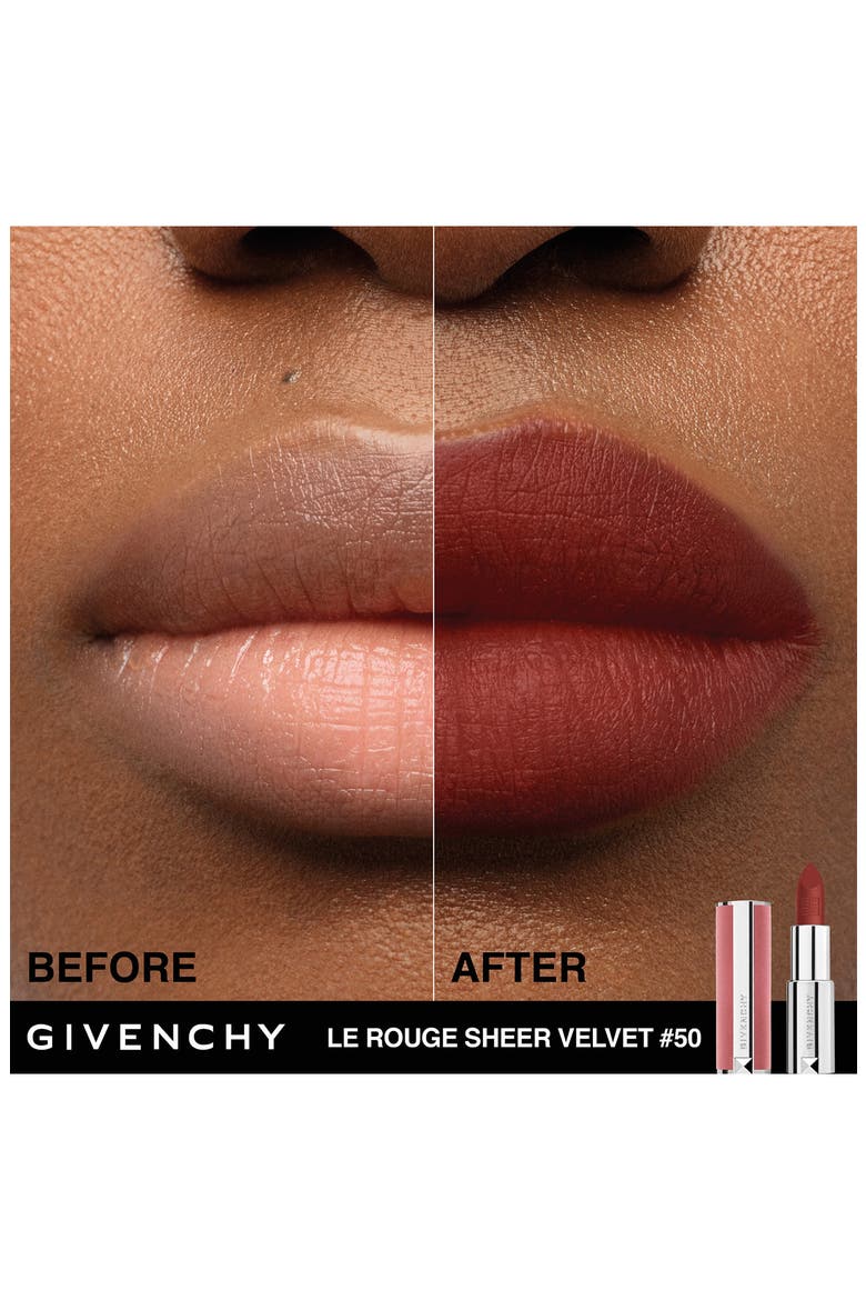 Le Rouge Sheer Velvet Matte Lipstick, Alternate, color, N50