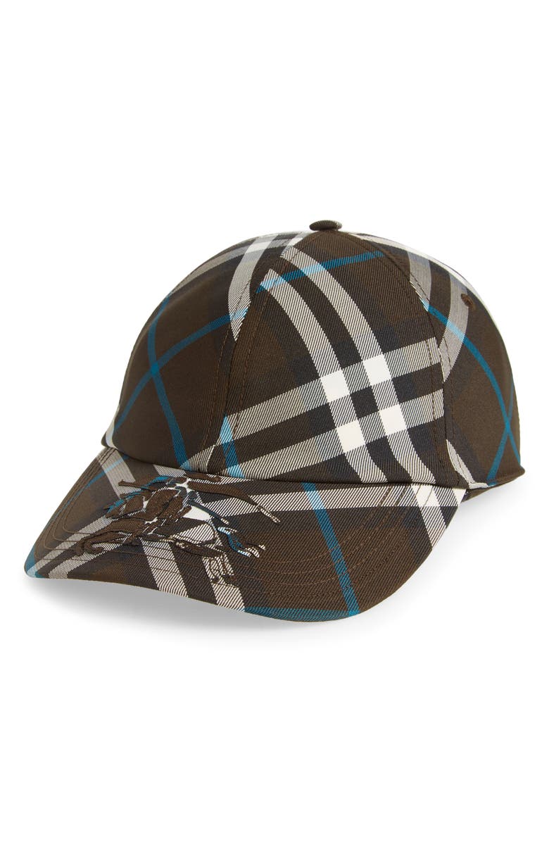 Burberry EKD Check Baseball Cap, Main, color, 