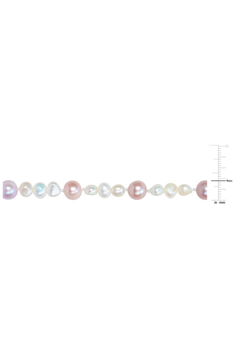 7.5–8mm Multicolor Cultured Freshwater Pearl Necklace, Alternate, color, MULTICOLOR