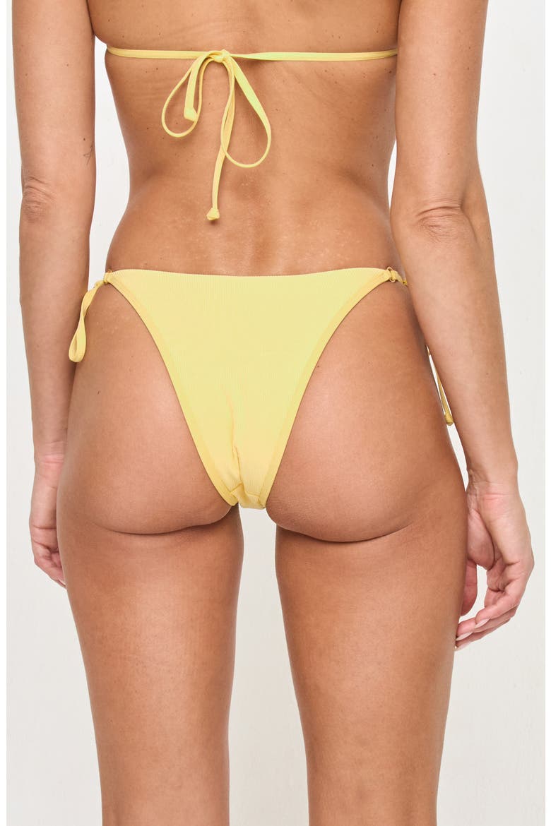 Banning Side Tie Bikini Bottoms, Alternate, color, DAISY