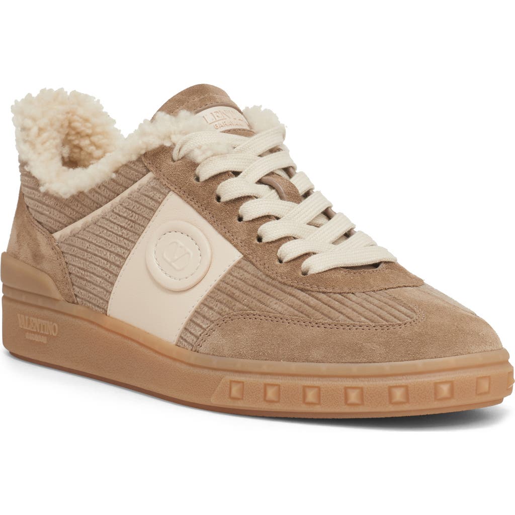 Shop Valentino Garavani Upvillage Shearling Lined Sneaker