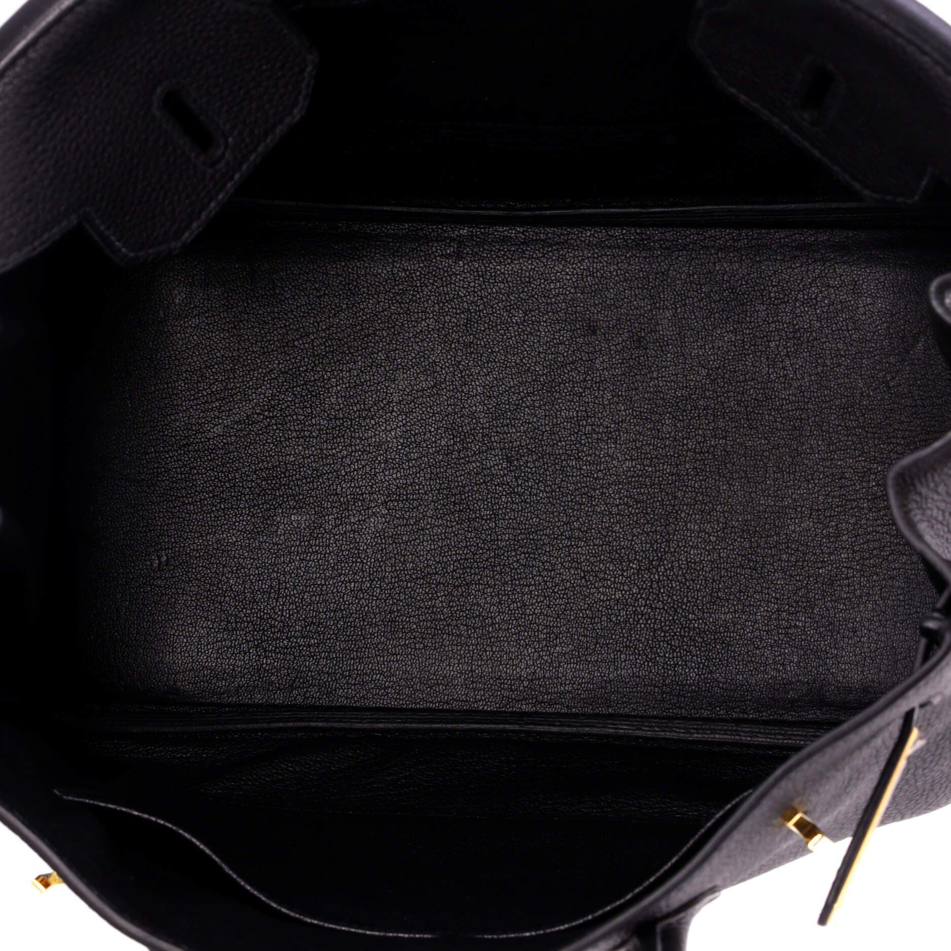 Birkin Handbag Black Togo with Gold Hardware 30, Alternate, color, Black