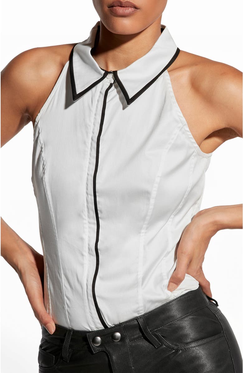 AS by DF Reese Halter Blouse, Main, color, White