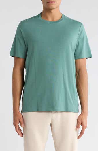 ORIGINAL PENGUIN SPORT Crewneck Stretch Cotton T-Shirt