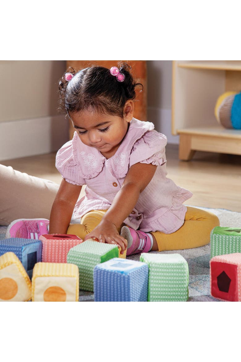 Soft Shape and Color Blocks - Set of 12, Alternate, color, Multicolored