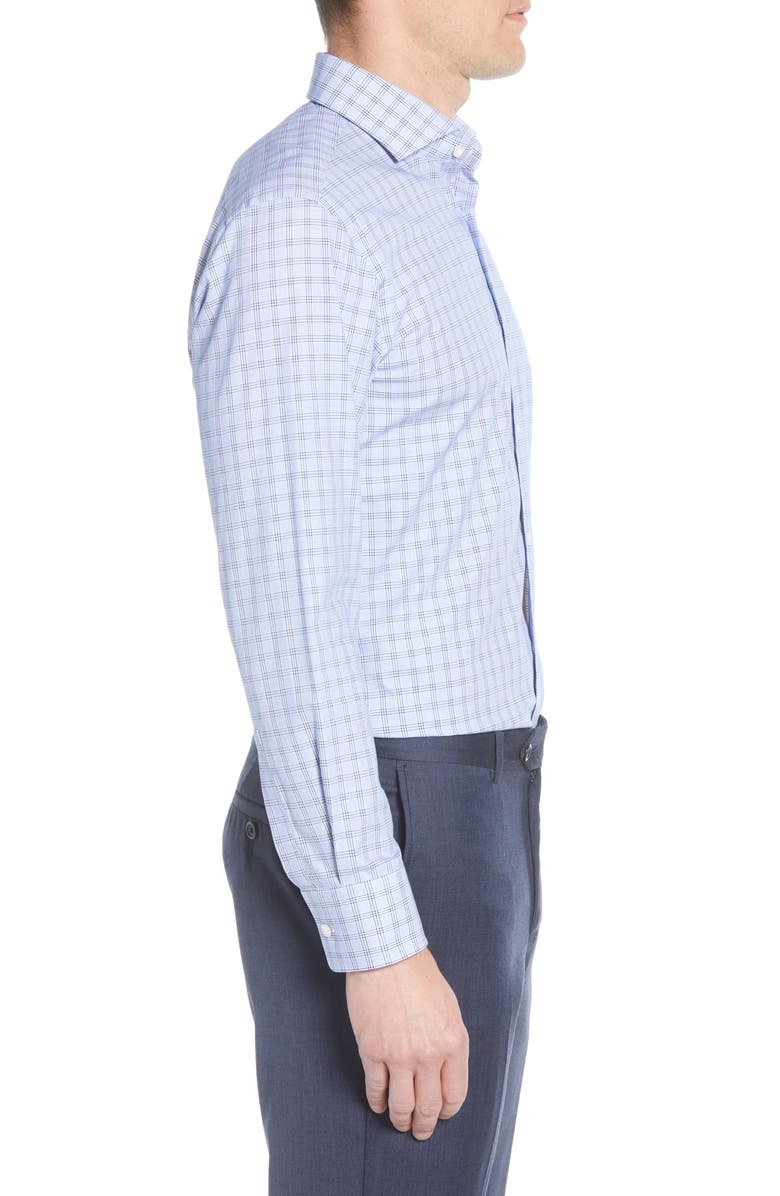BOSS Sharp Fit Plaid Dress Shirt, Alternate, color,