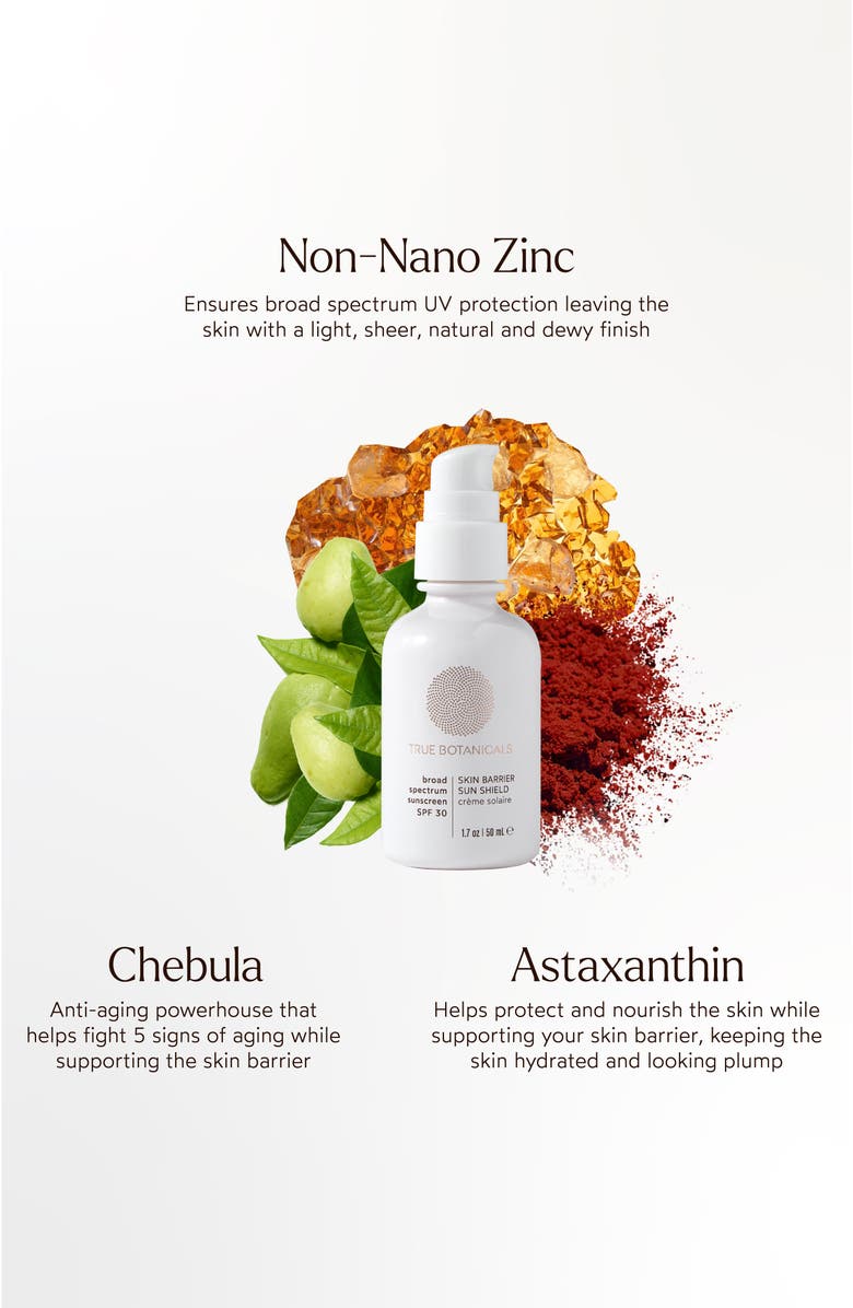 True Botanicals Skin Barrier Sun Shield SPF 30, Alternate, color, 