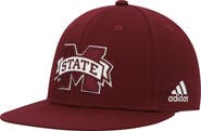 adidas Men's adidas Maroon Mississippi State Bulldogs Sideline Snapback Hat