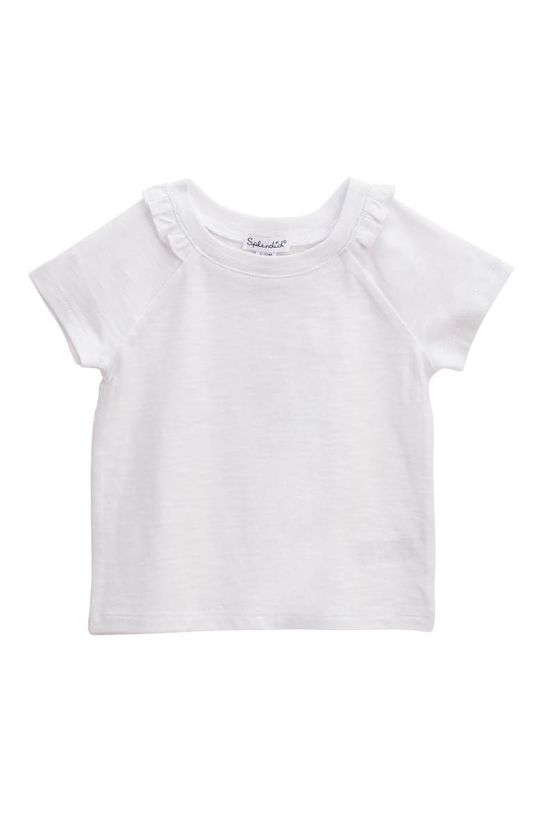 Basic Short Sleeve Tee, Main, color, WHITE