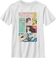 Barbie Boys' Vintage Comic Book Portraits T-Shirt