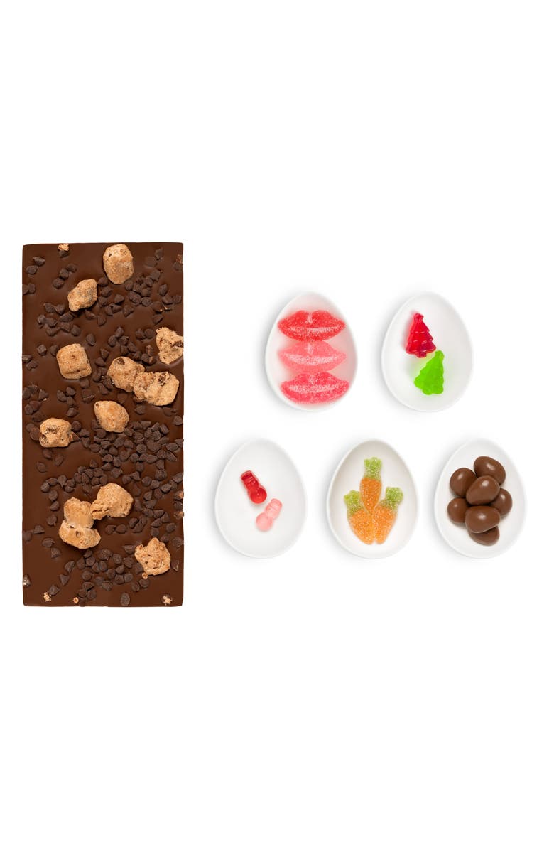 sugarfina Deck the Halls Chocolate Bar & Candy Cube Set, Alternate, color,