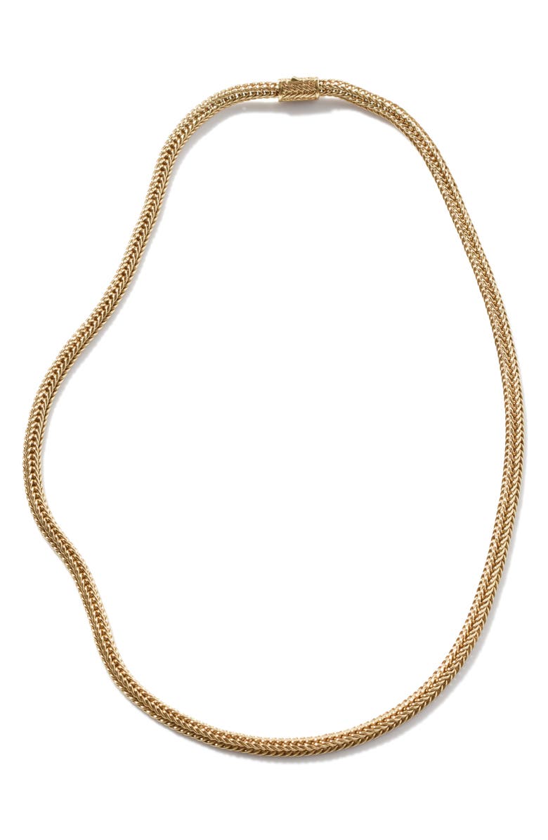 John Hardy Kami Chain Necklace, Gold, 4.5mm, Main, color, Gold