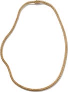 John Hardy Kami Chain Necklace, Gold, 4.5mm