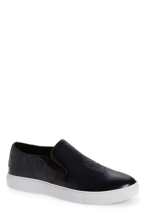 Floyd Debossed Leather Sneaker (Men)