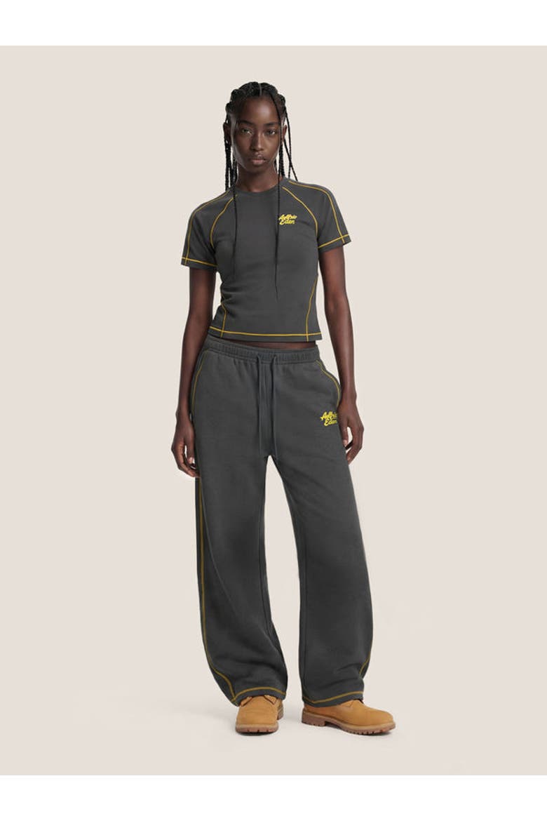 Cloud Slim Sweat Set, Main, color, Charcoal Grey