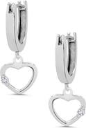 Lily Nily Kids' Open Heart Drop Earrings