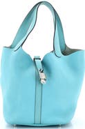 Pre-Owned Hermes Picotin Lock Bag Clemence MM
