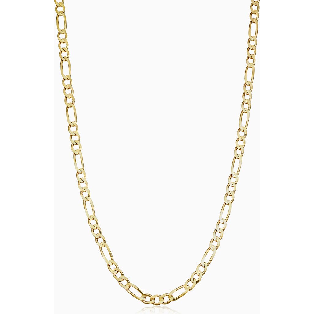 Oradina Florentine Figaro Bold Chain In 14k Yellow Gold