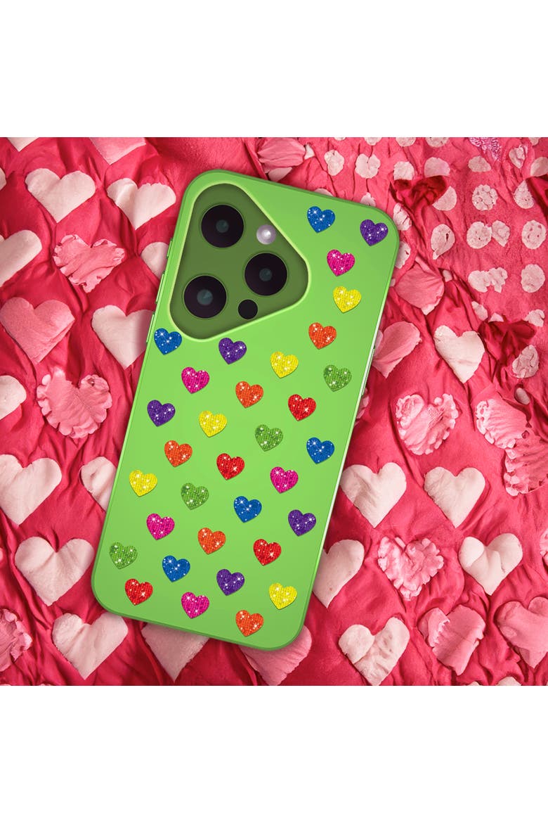 SuperShapes Sparkle Hearts 1300 Count Sticker Pack, Alternate, color, Multicolored