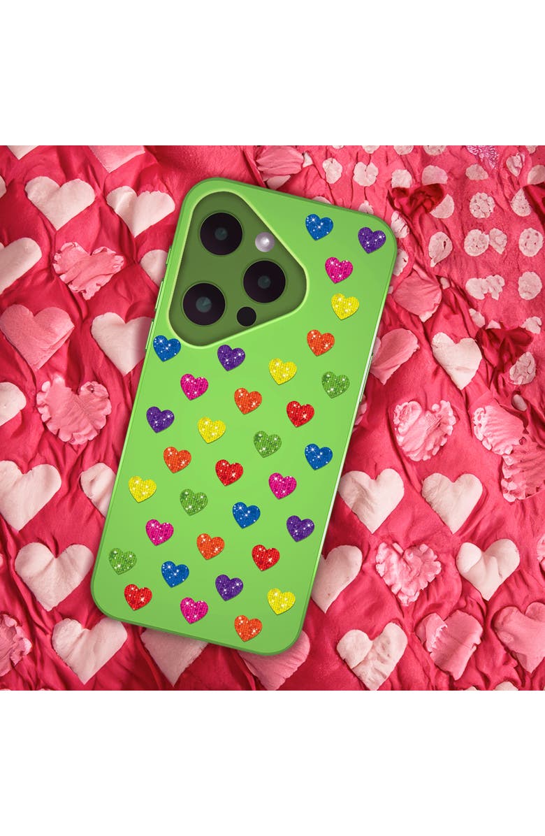 TREND SuperShapes Sparkle Hearts 1300 Count Sticker Pack, Alternate, color, Multicolored