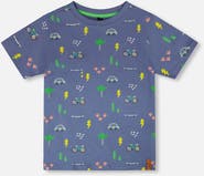 Deux par Deux Organic Cotton Jersey Bicycle T-Shirt