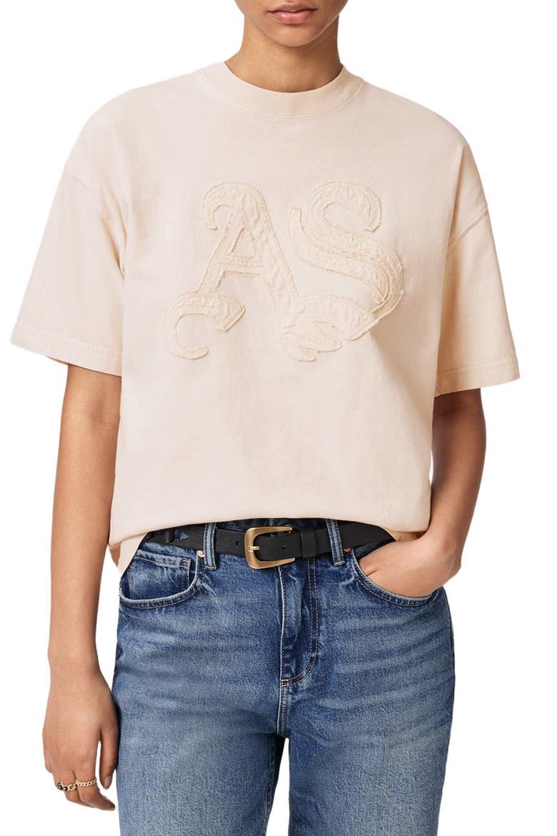 Insignia Etta T-Shirt, Main, color, CRYSTAL PINK