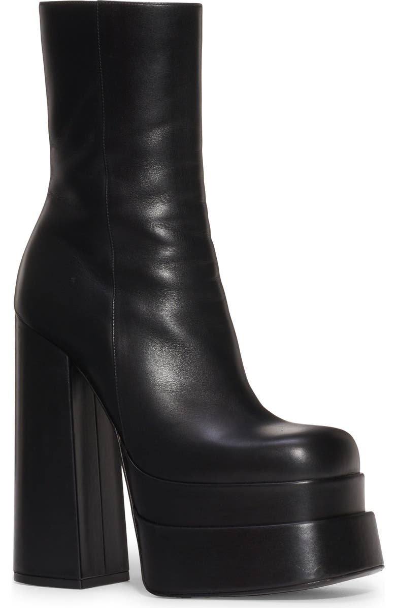 Versace Platform Bootie, Main, color,