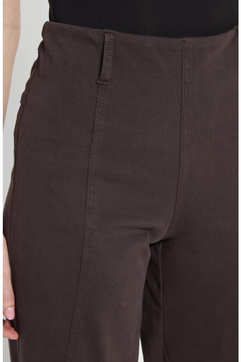Amabel High Waist Seamed Barrel Leg Jeans, Alternate, color, DOUBLE ESPRESSO