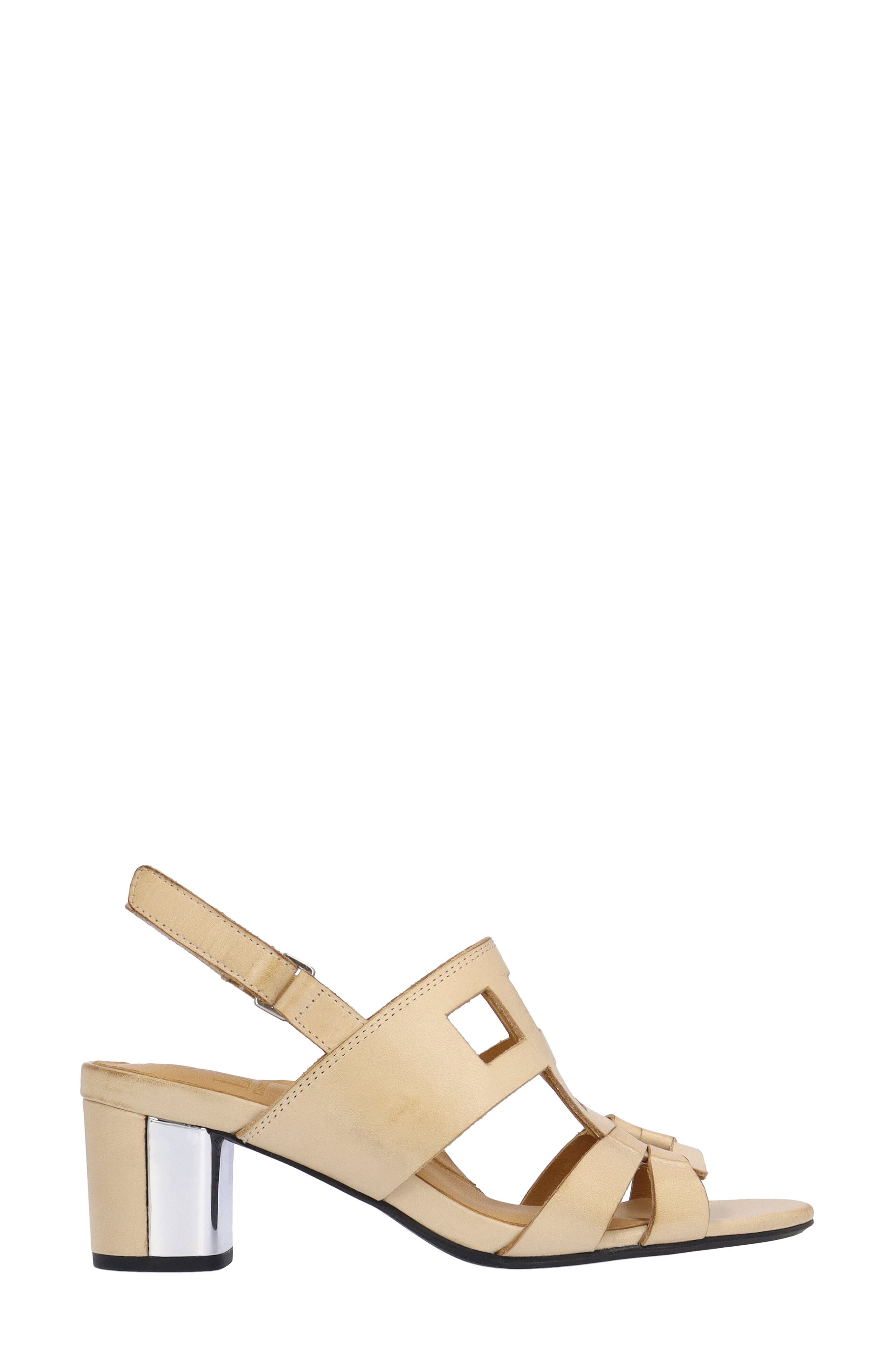 L'Amour des Pieds Marise Slingback Sandal, Alternate, color, Cream
