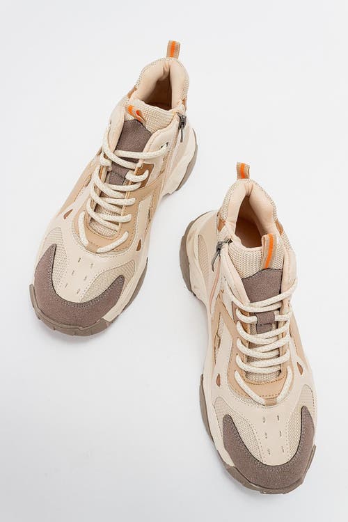 Prologue Shoes Lowel Sneaker Boot In Brown