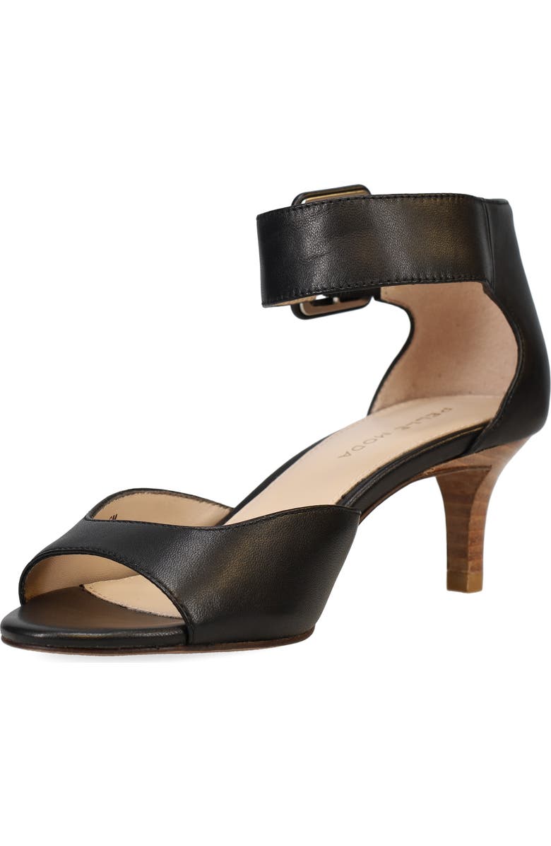 Pelle Moda Berlin Suede Sandal, Alternate, color, Black