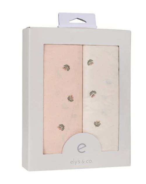 Crib Sheet Set Baby Fitted 2 Pack In Vintage Floral