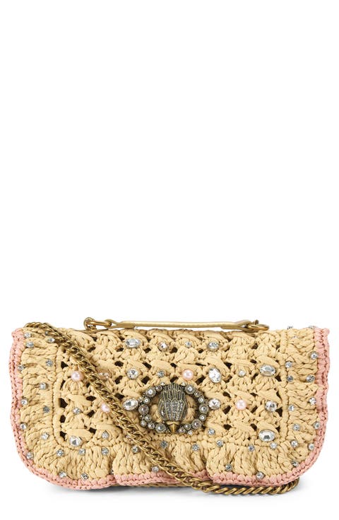 Small Chelsea Woven Shoulder Bag