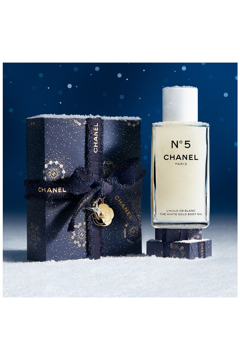 CHANEL N°5 The White Gold Body Shimmering Oil (Women) | Nordstrom