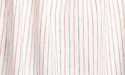 Thread & Supply Lydia Pleated Linen Blend Tank In White