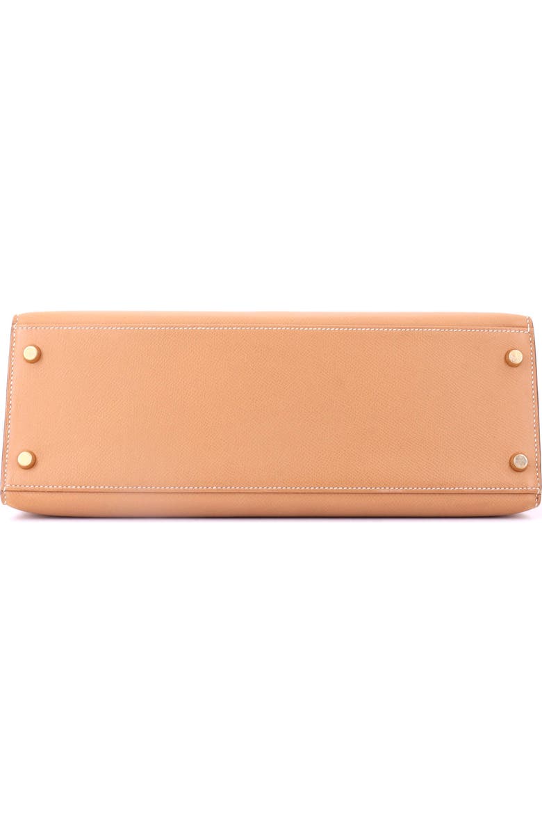 Pre-Owned Hermes Kelly Handbag Brown Courchevel with Gold Hardware 32, Alternate, color, Natural