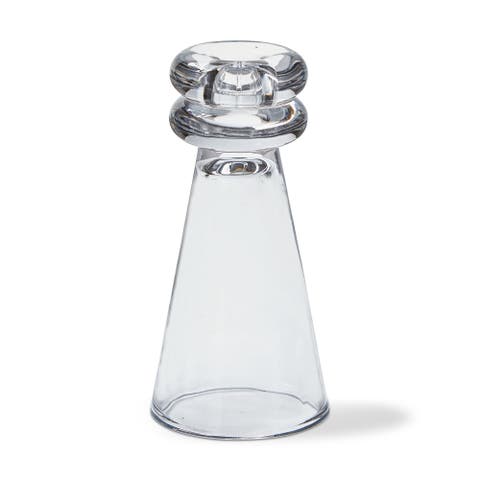 Orb Taper Holder Lg Clear Glass Everyday,Spring