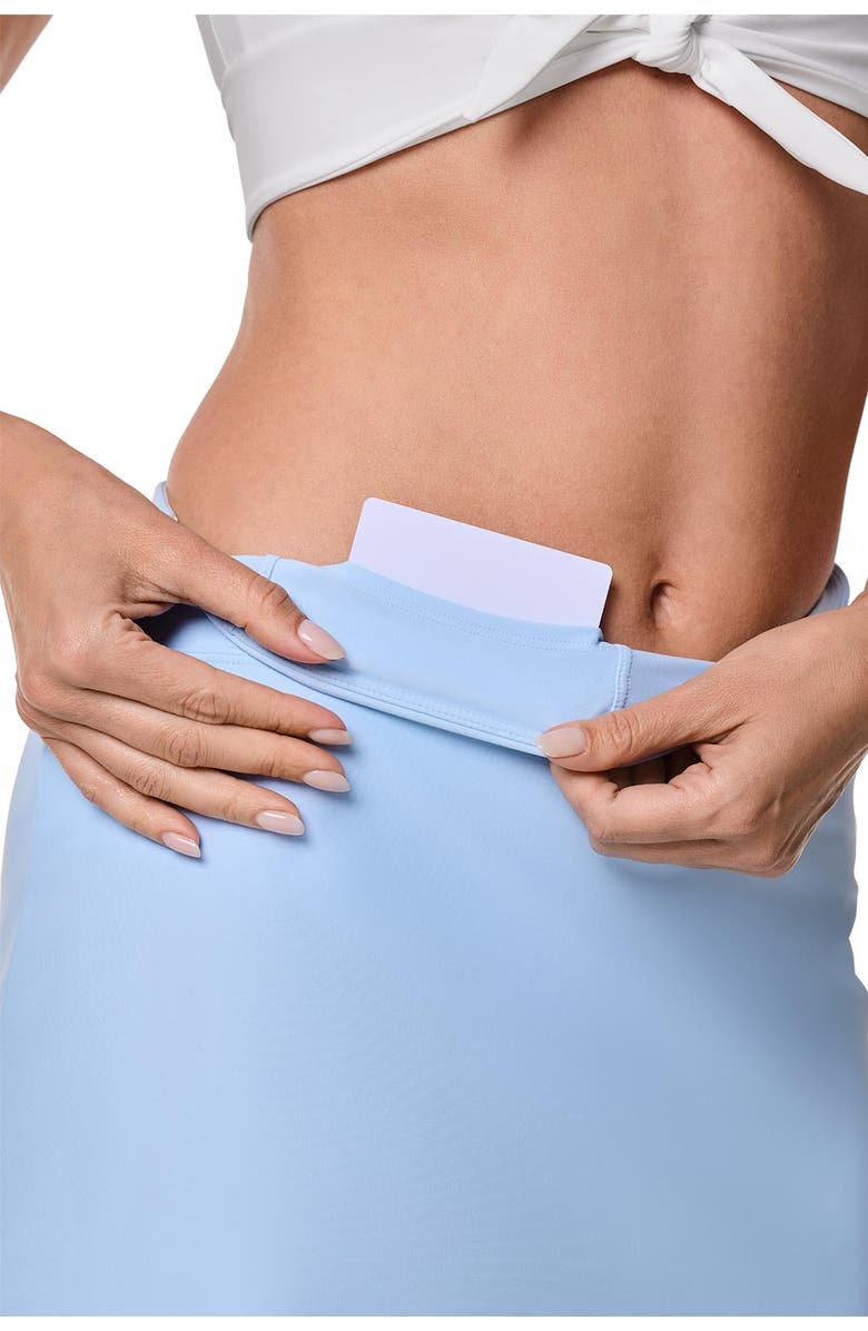 Coolibar Scallop Skorts - UPF 50+ Sun Protection - Sea Fan, Alternate, color, Skyride