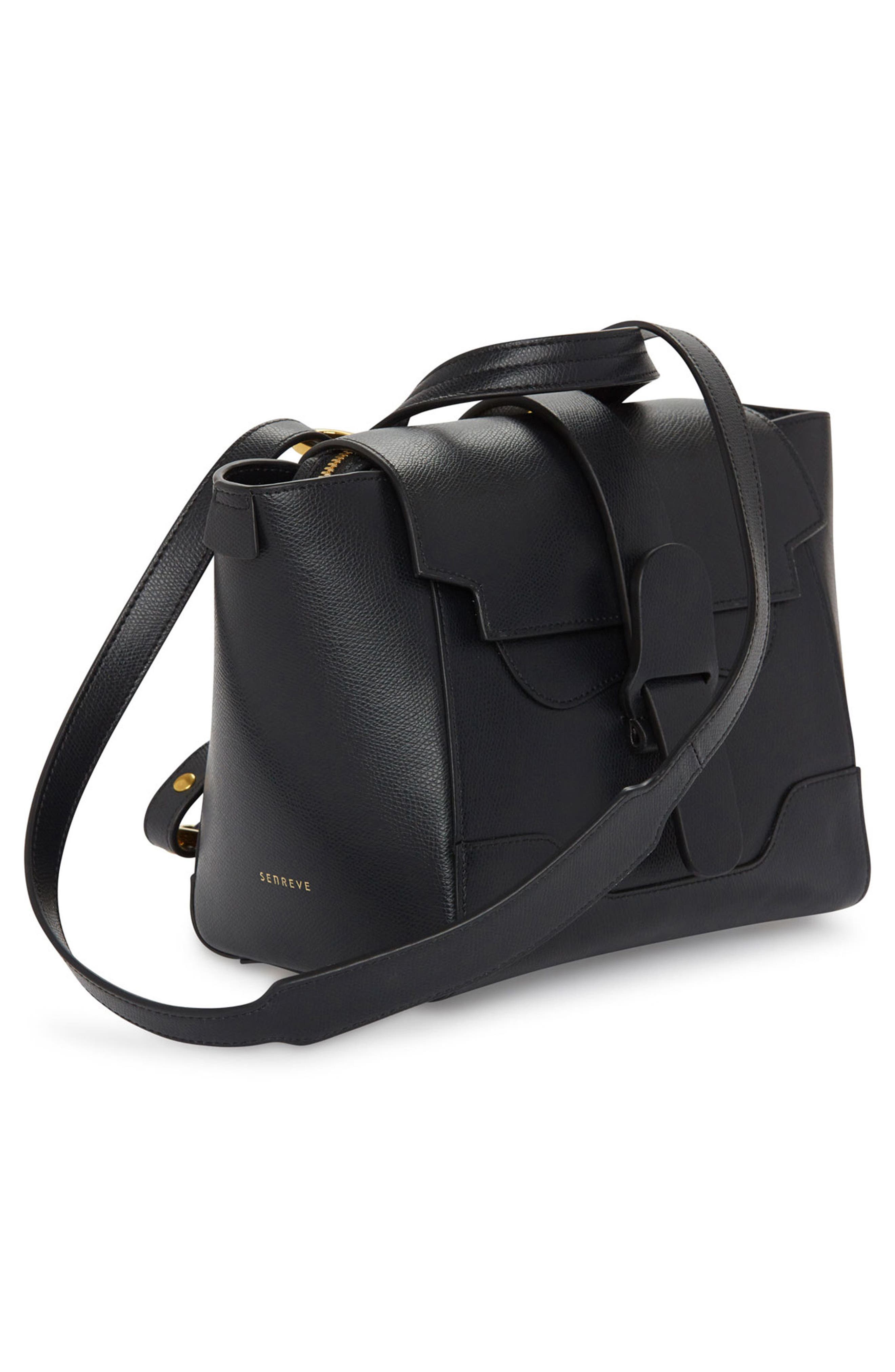 SENREVE Mini Maestra Leather Satchel, Alternate, color, 